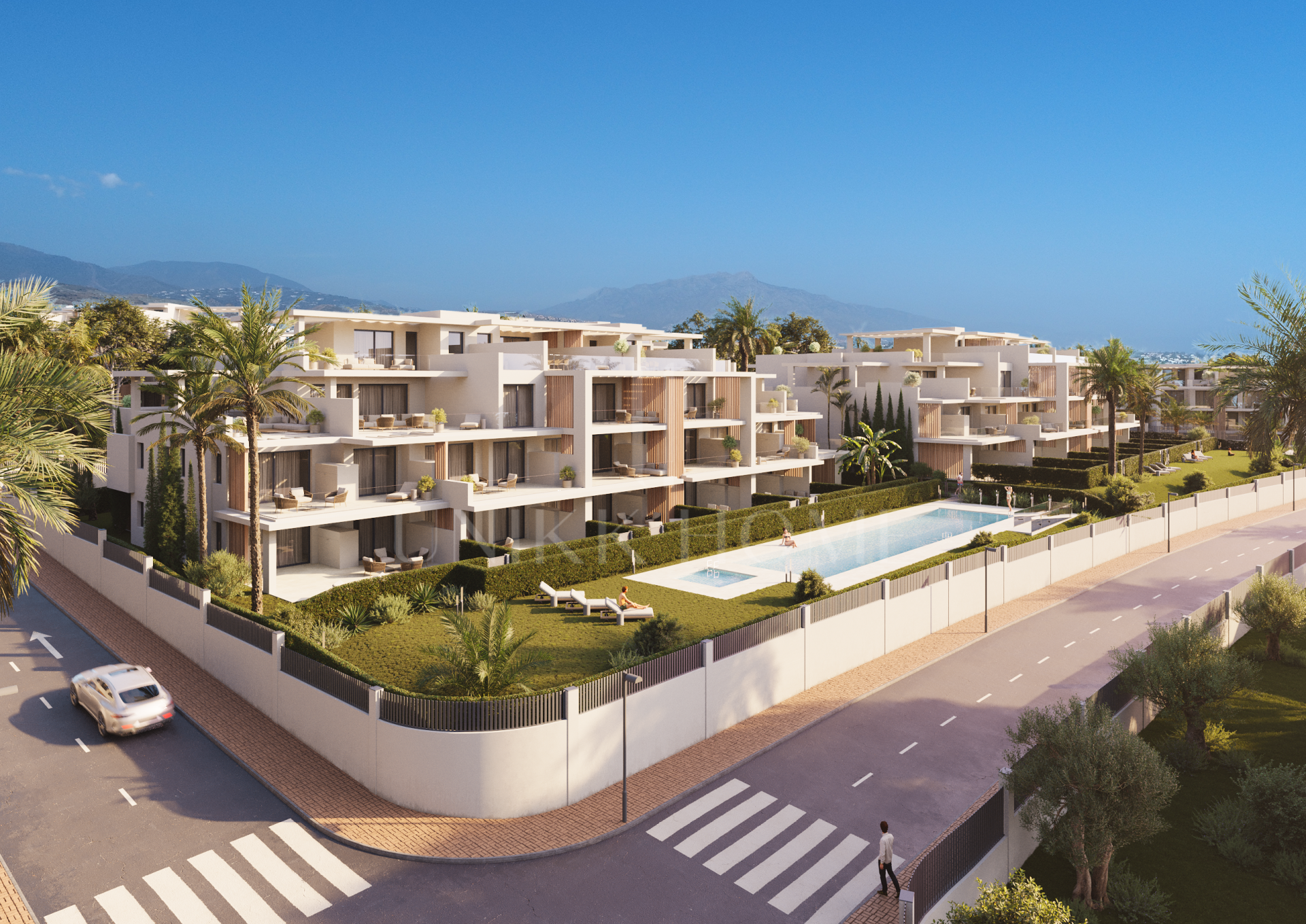 Exclusivos apartamentos con vistas al mar en la prestigiosa Nueva Milla de Oro de Estepona