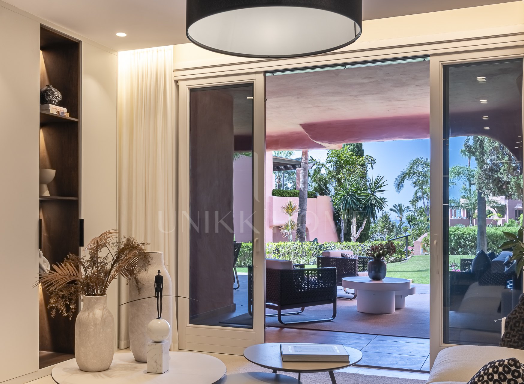 Renovated Luxury ground floor apartment in Five Star Beach Front Urbanisation Torre Bermeja Estepona