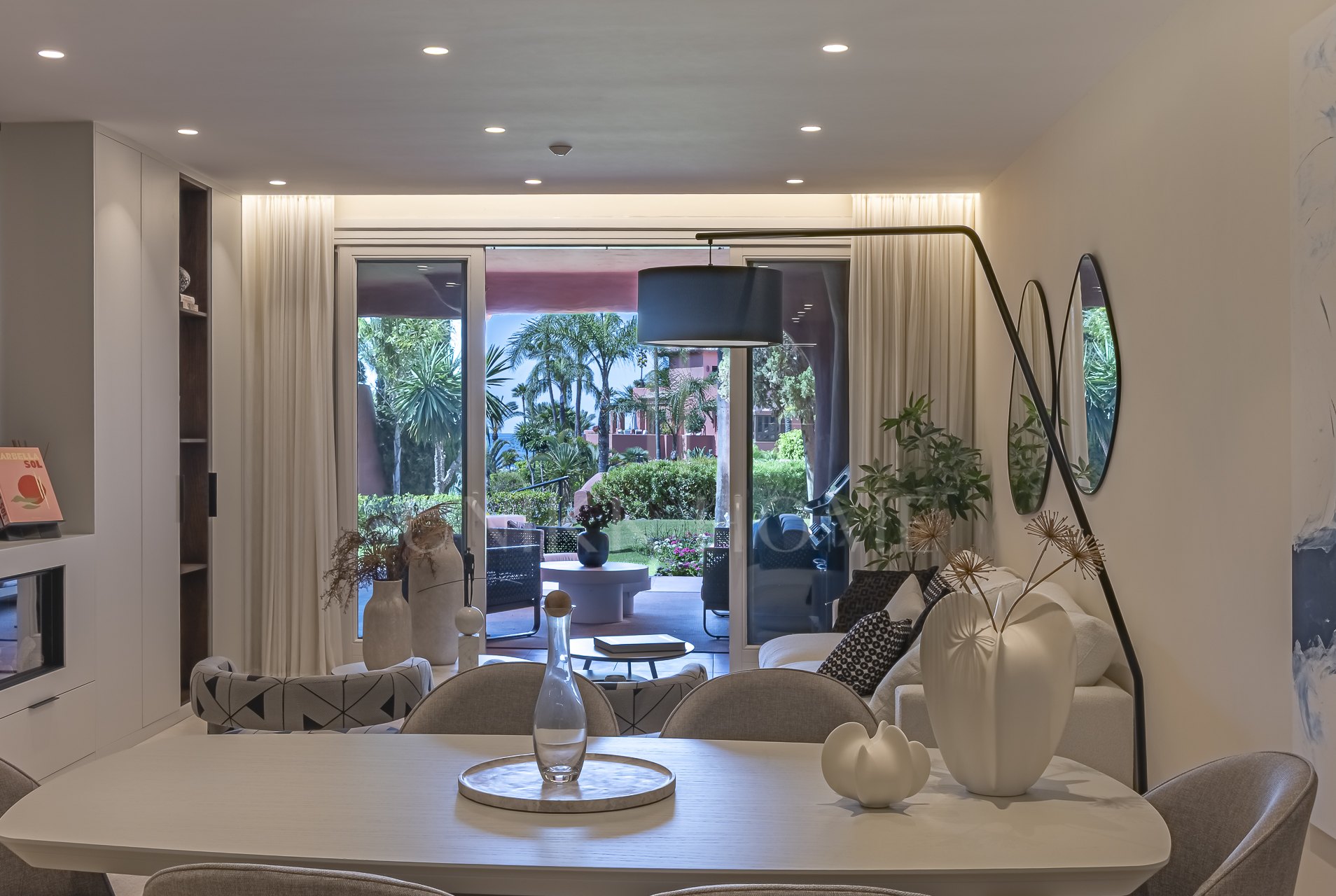 Renovated Luxury ground floor apartment in Five Star Beach Front Urbanisation Torre Bermeja Estepona