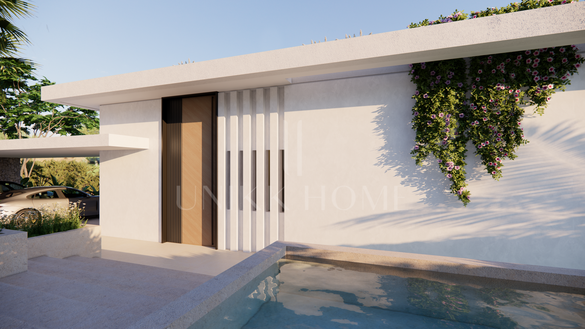 Modern villa with panoramic sea and mountain views in Las Lomas de La Quinta