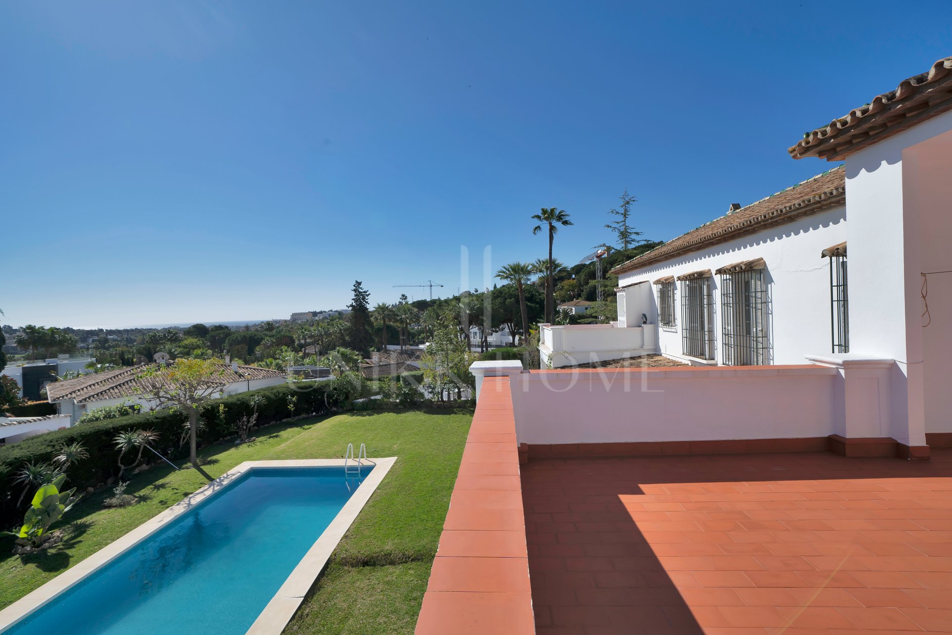 New to the market, Exclusivity: Detached Villa for Sale in Nueva Andalucía, Marbella – Prime Location with Sea Views