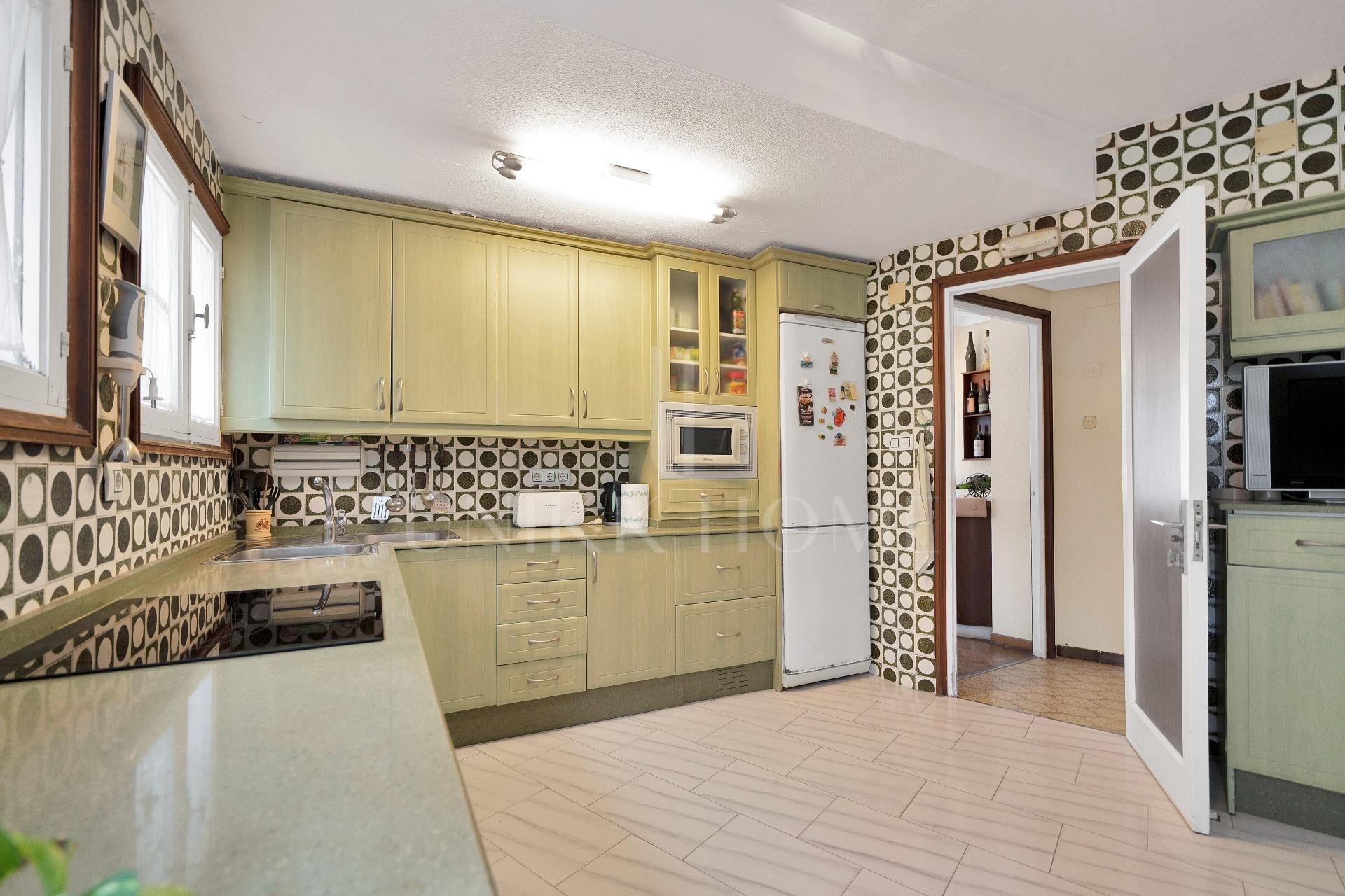 HOUSE IN THE HISTORIC CENTER OF TARIFA ON THE MEDIEVAL WALL.