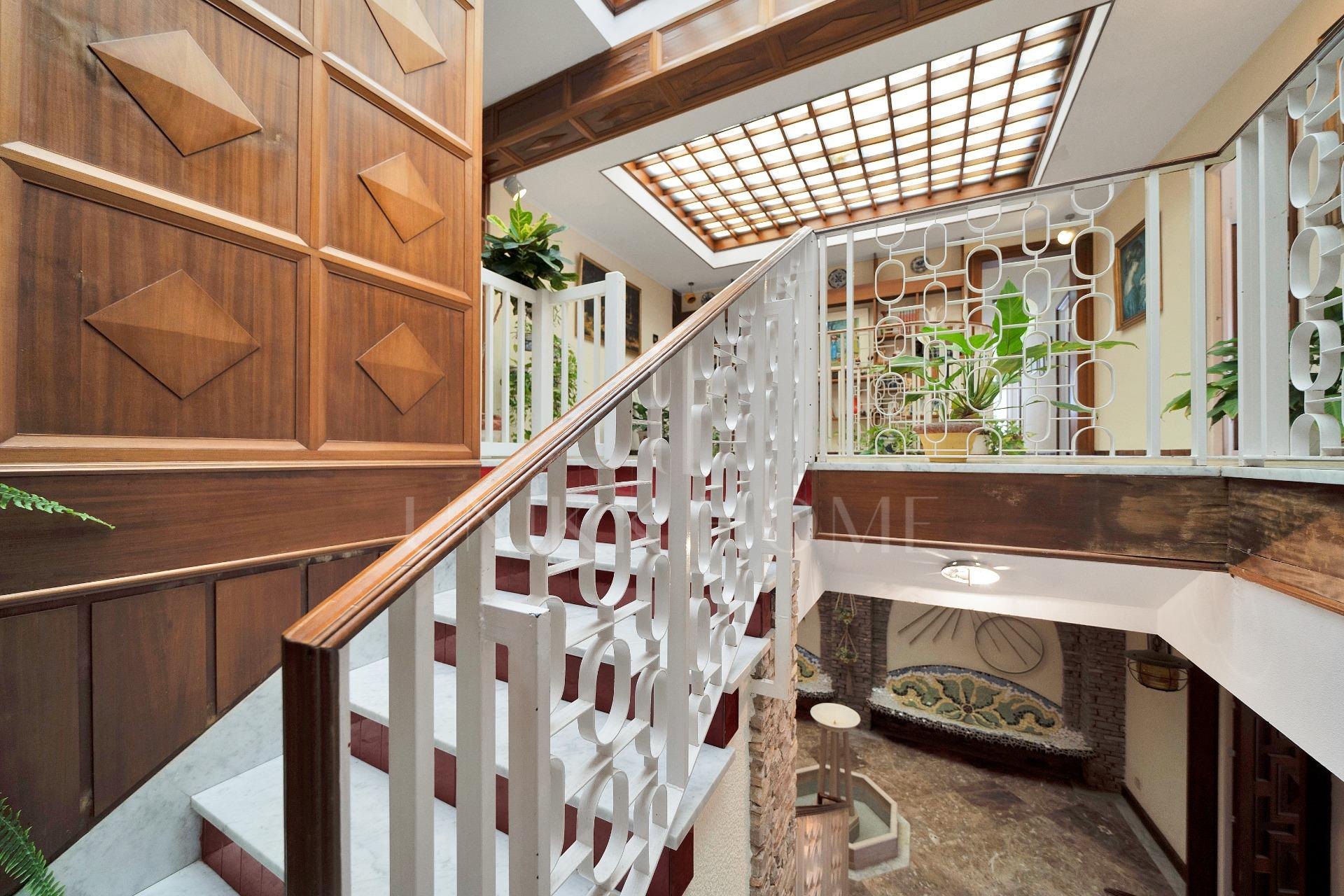 HOUSE IN THE HISTORIC CENTER OF TARIFA ON THE MEDIEVAL WALL.