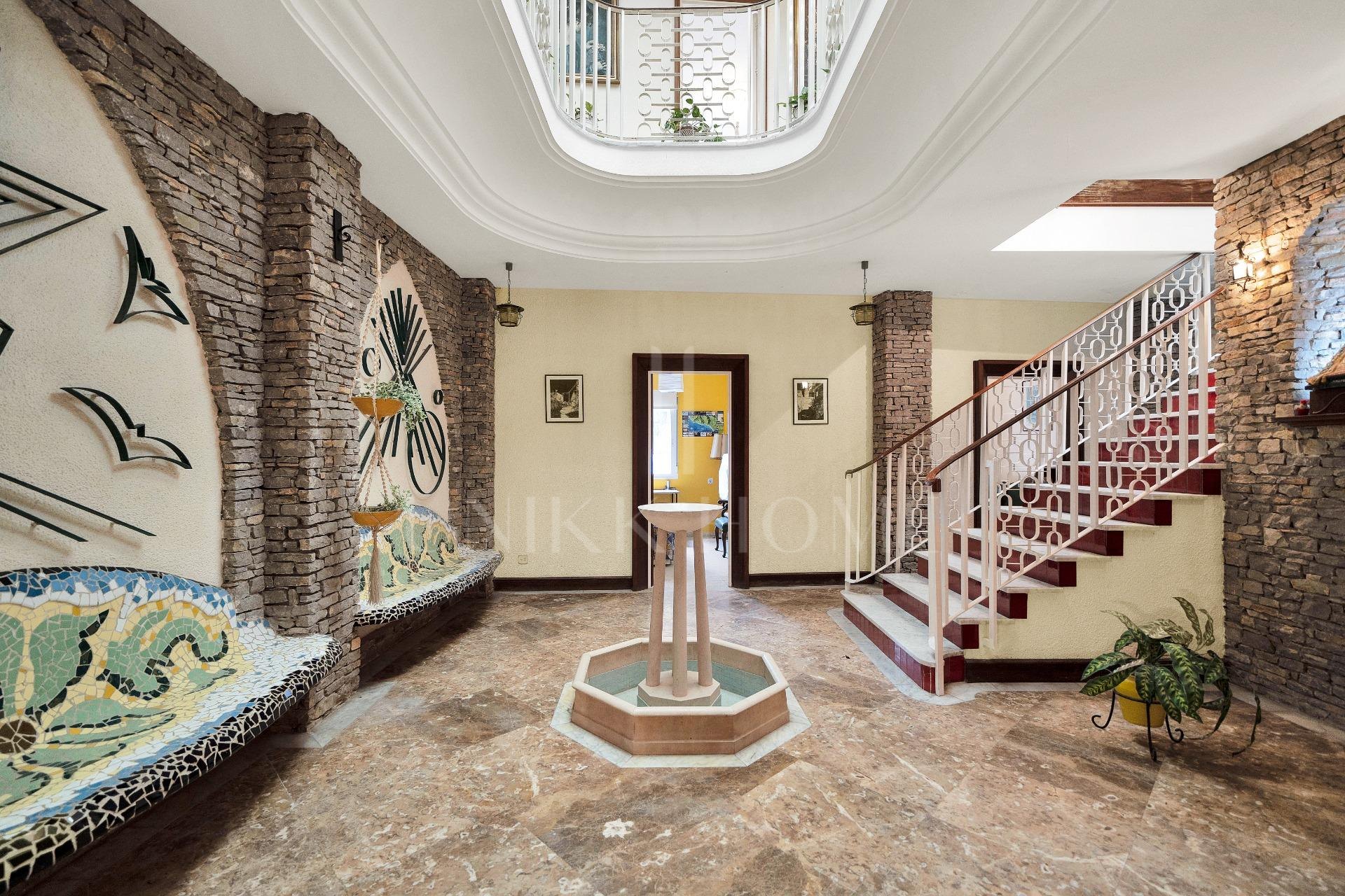 HOUSE IN THE HISTORIC CENTER OF TARIFA ON THE MEDIEVAL WALL.