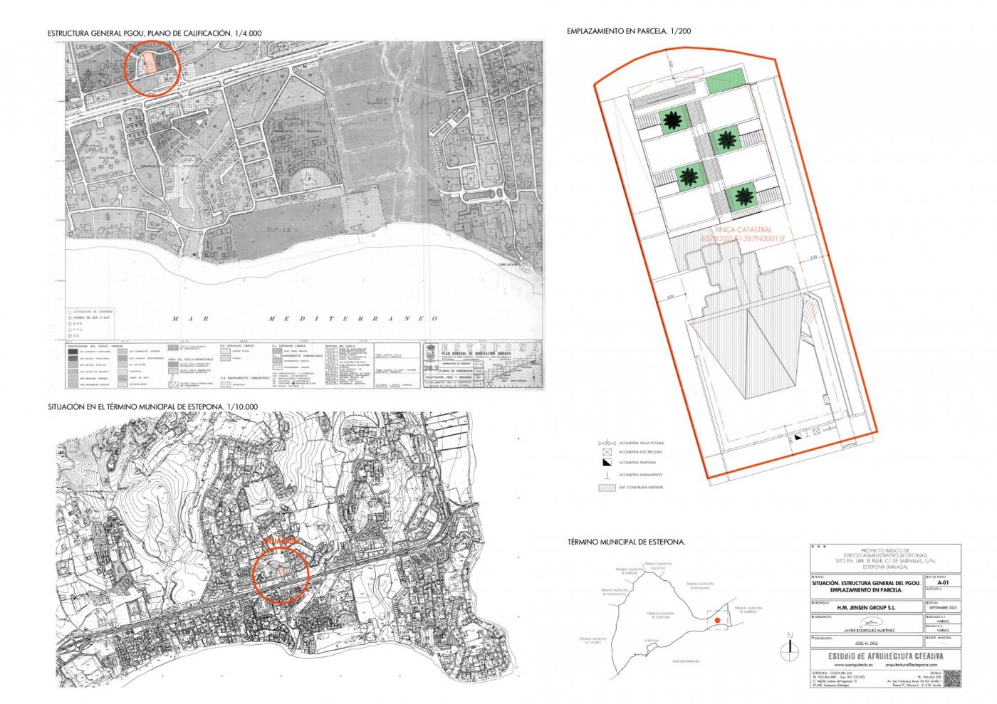 Restaurant and Plot with Project for a Business Center in El Pilar – El Paraíso, Estepona