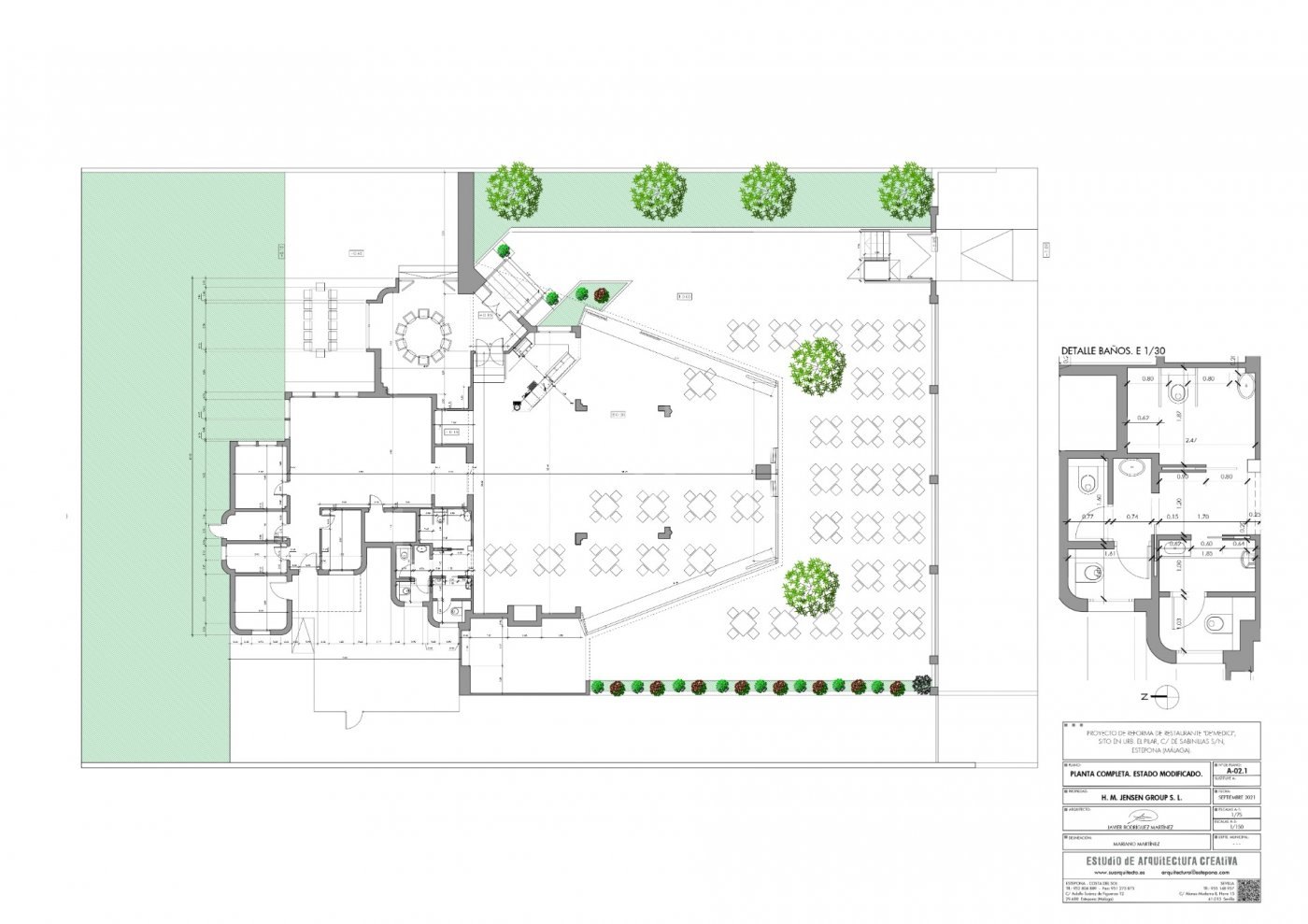 Restaurant and Plot with Project for a Business Center in El Pilar – El Paraíso, Estepona