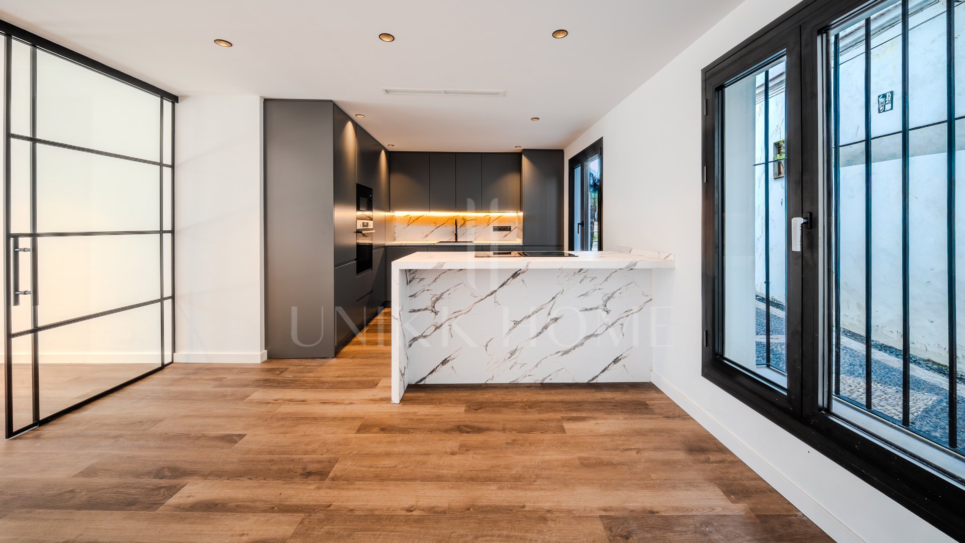 Unique Designer Home with 5m Ceilings and Rooftop Terrace in Estepona