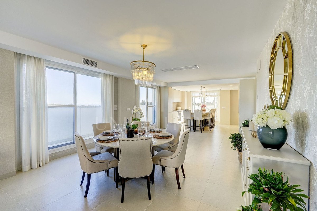 Large south-facing penthouse apartment