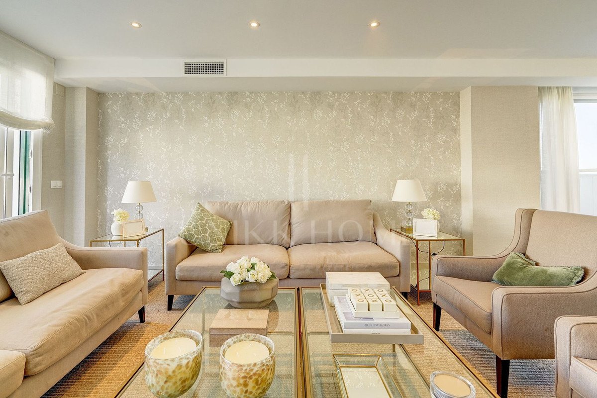 Large south-facing penthouse apartment