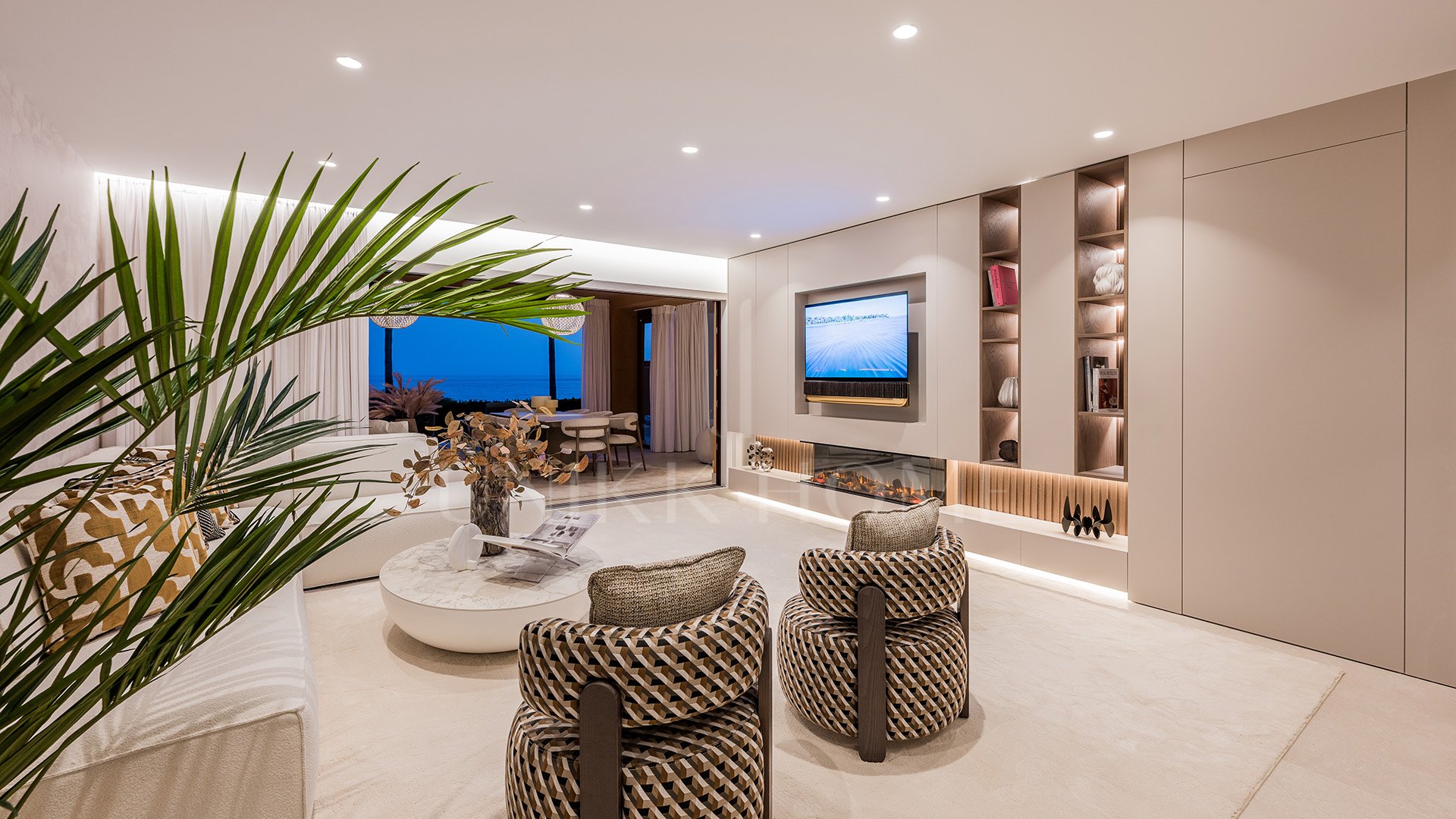 Apartamento de lujo con aceso directo al mar.