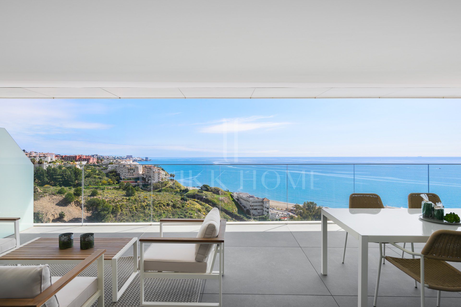 Excepcional apartamento de 2 dormitorios en la azotea con vistas panorámicas al mar | Carat, Reserva del Higuerón