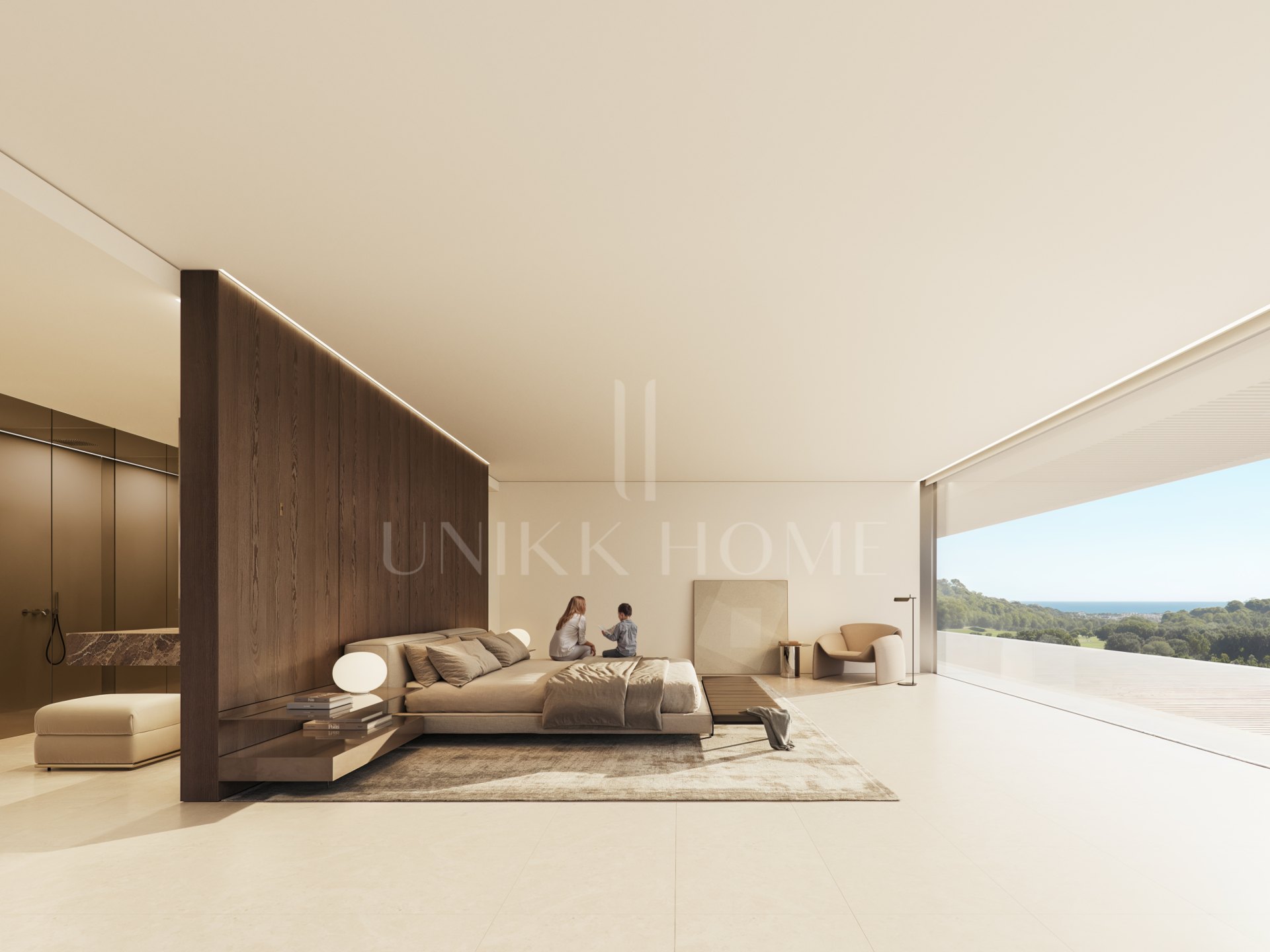 HALO, Villa de Lujo en La Reserva, Sotogrande con Vistas al Golf y al Mar – Diseño Exclusivo de Fran Silvestre Arquitectos