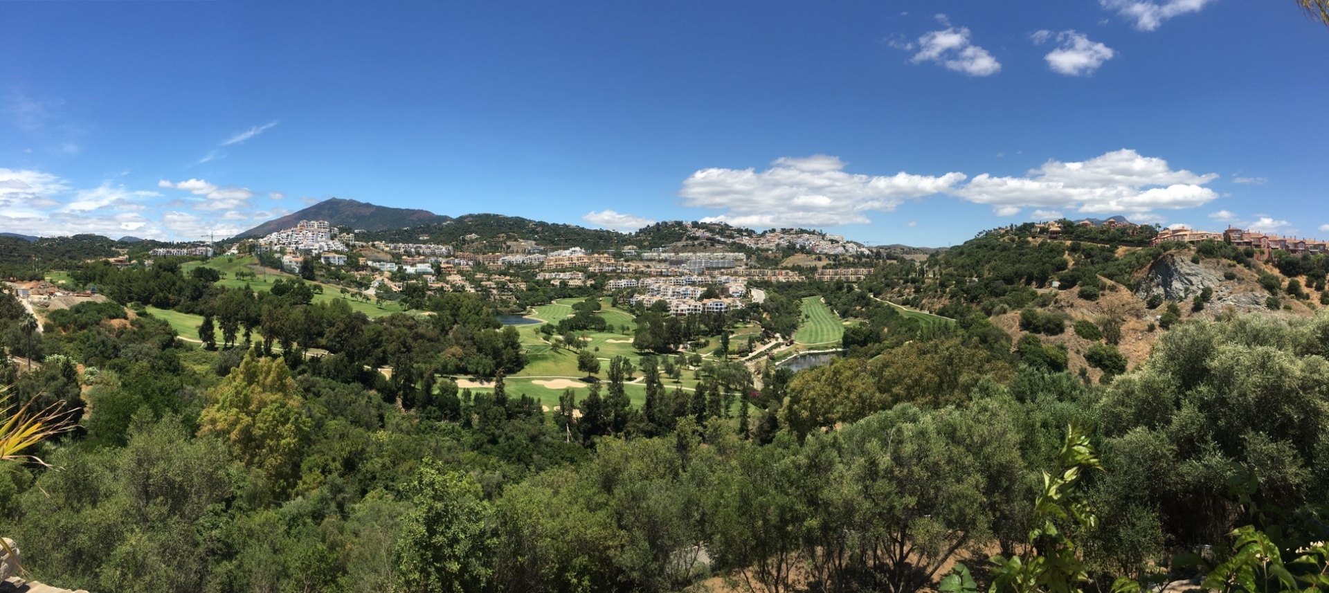 Marbella golf course and properties