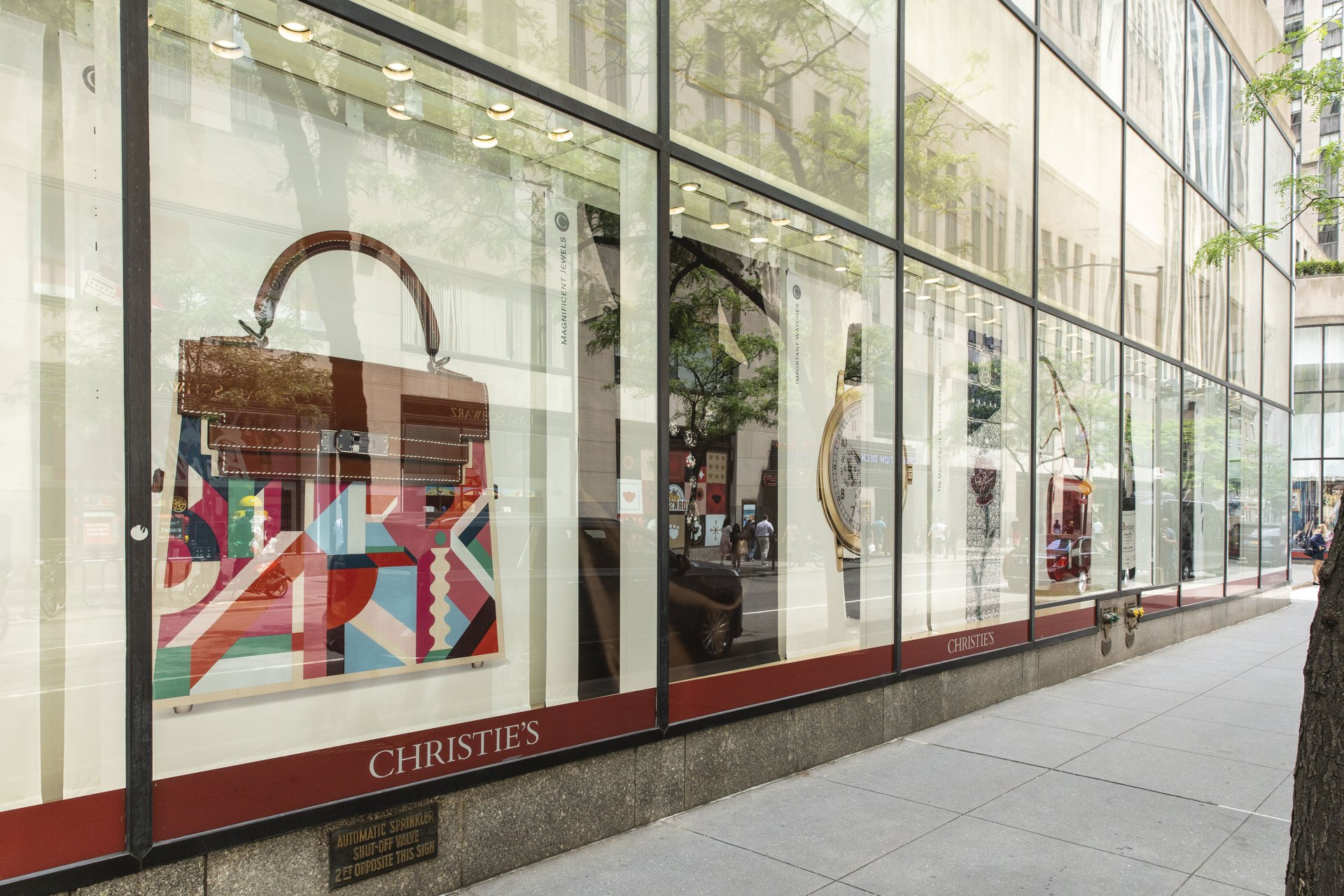 Imagen del exterior de la casa de subastas Christie’s.