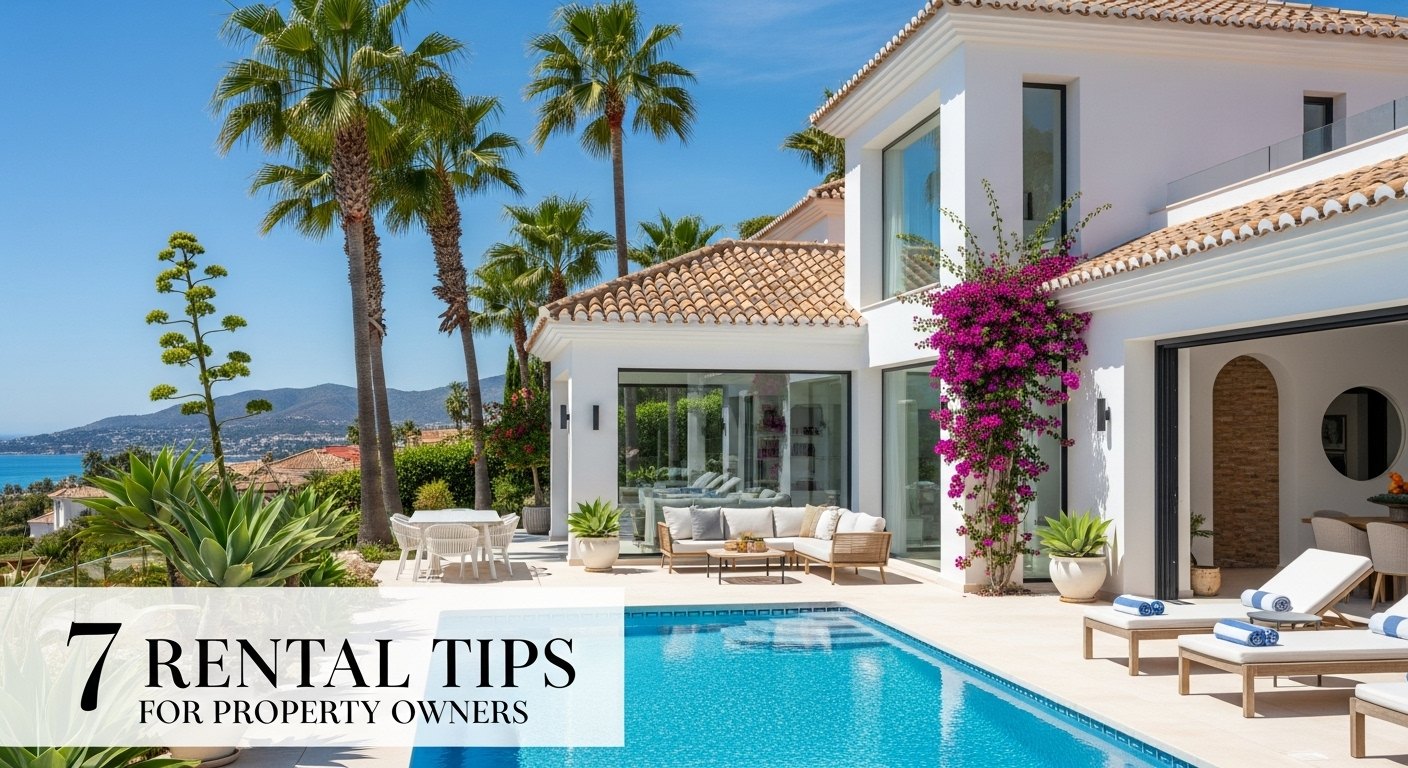 7 Rental Tips for Property Owners on the Costa del Sol