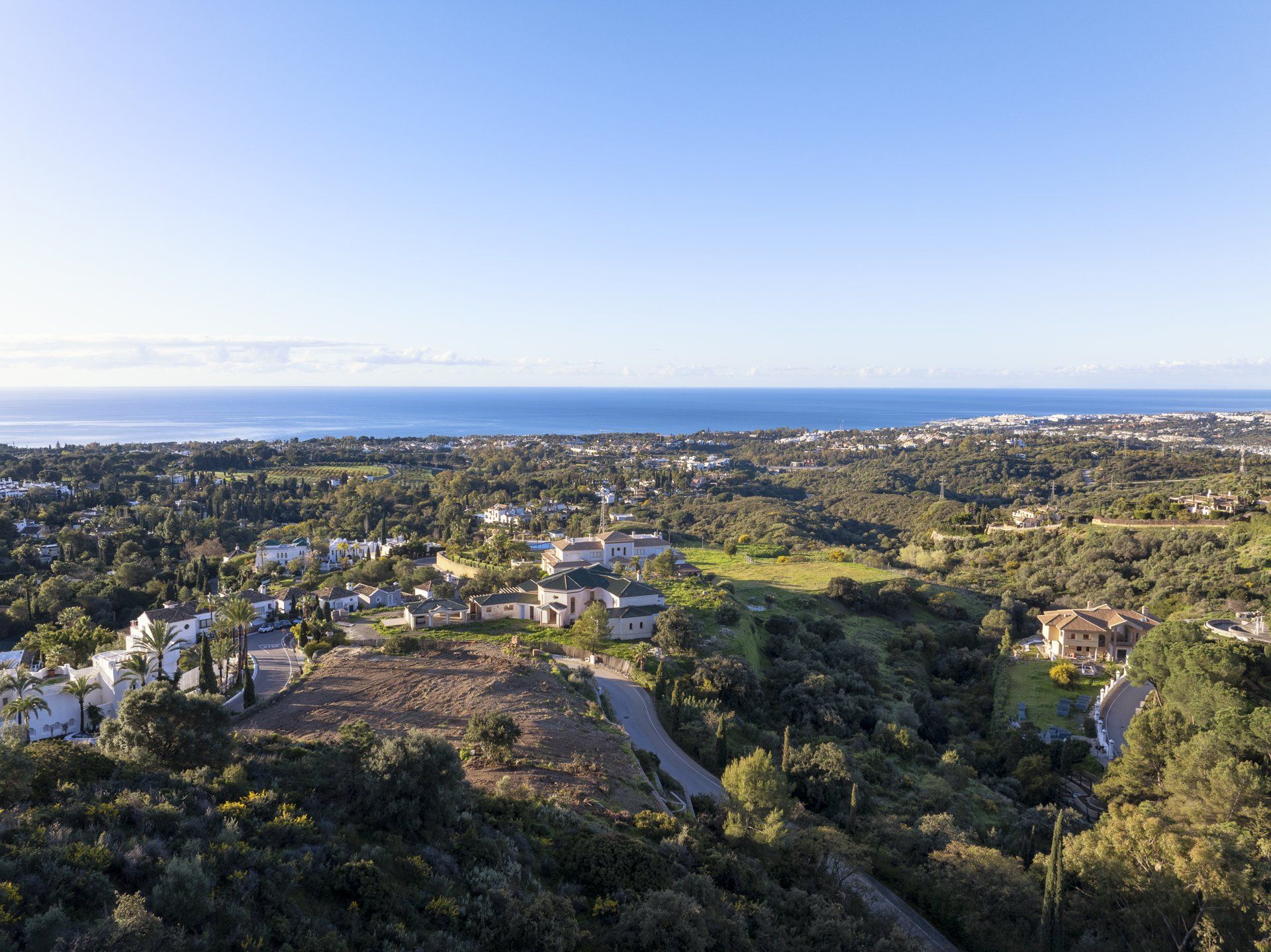 Marbella Hill Club plot VN032910 with Mediterranean sea views above Marbella’s Golden Mile