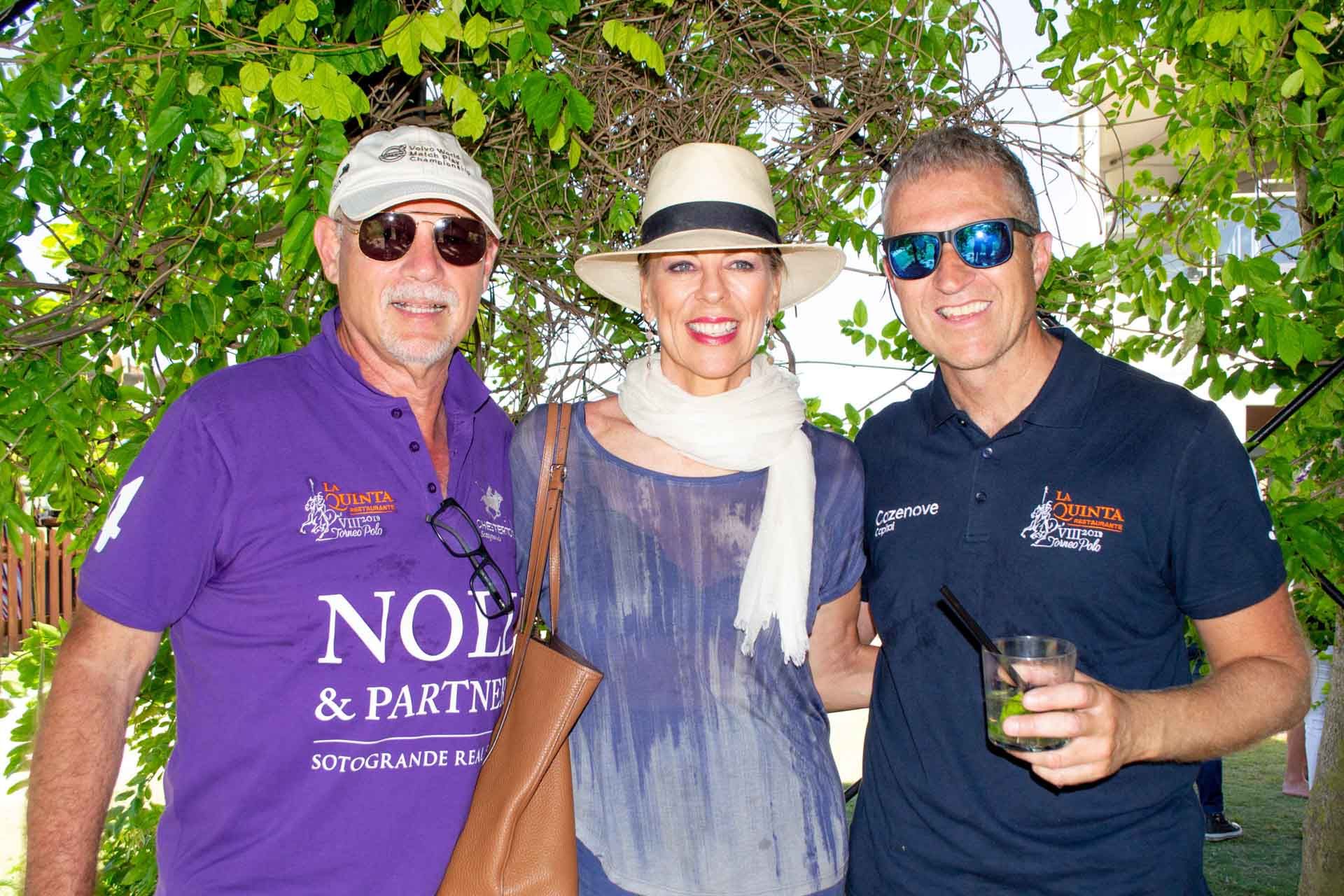 2019-06-02 Torneo Polo La Quinta Sotogrande + Charles Gubbins + Stephanie Noll + Mike Bull Cazenove © Agnes Des Bois Photo