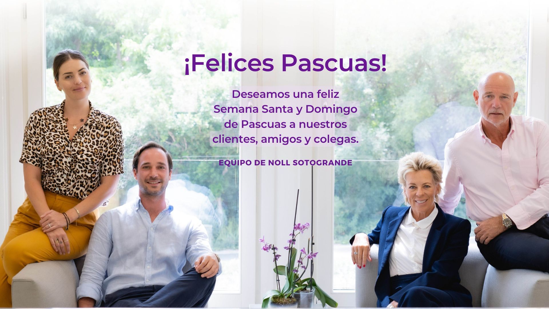 Felices Pascuas y Semana Santa del Equipo Noll Sotogrande Inmobiliaria