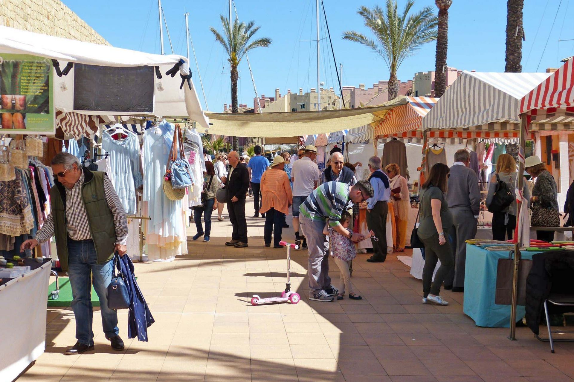 Sunday Andalusian Market in Sotogrande Marina