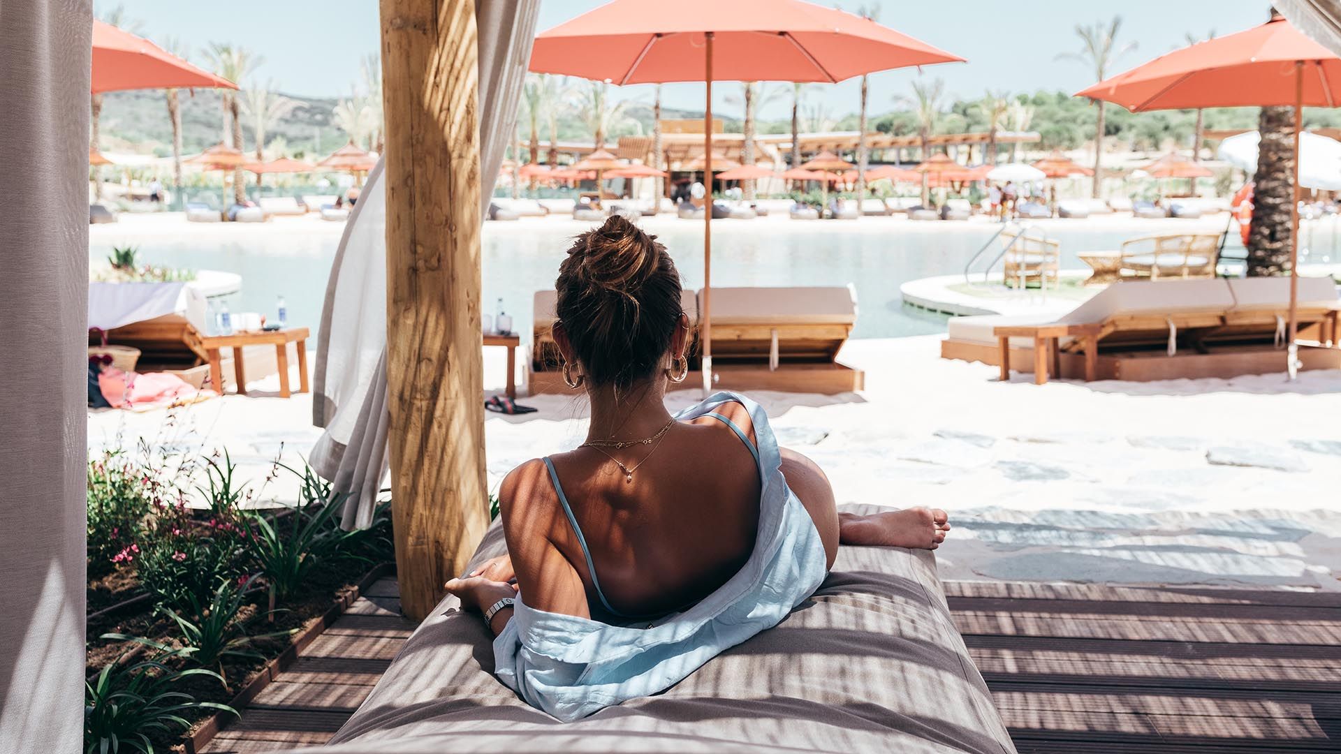 The Beach – the private beach club and sports lagoon in the hills