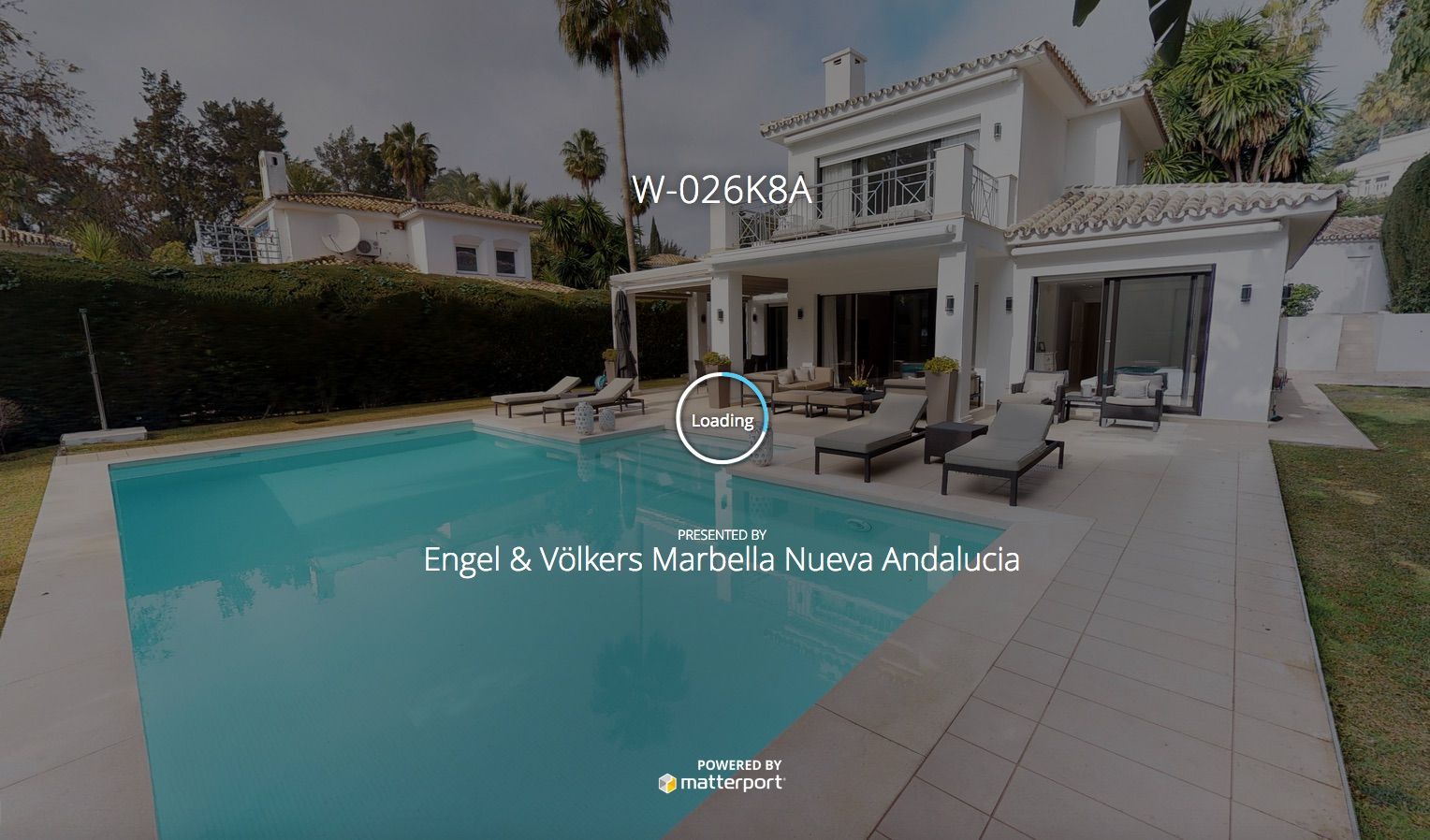 Virtual tour de una villa en Marbella