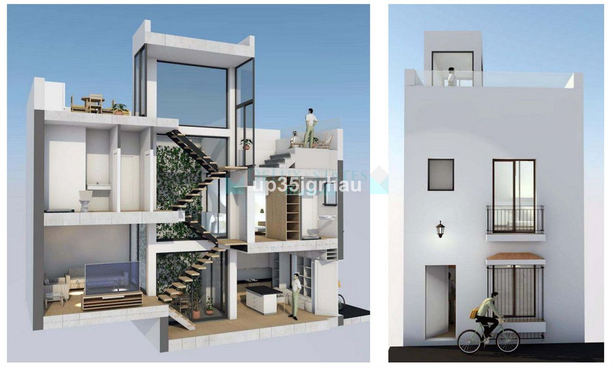 Parcela Residencial en venta en Estepona