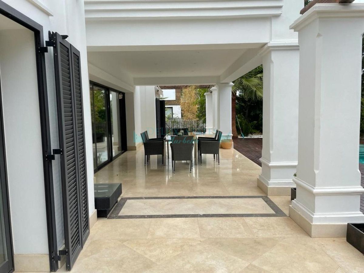 Villa en alquiler en Marbella Golden Mile