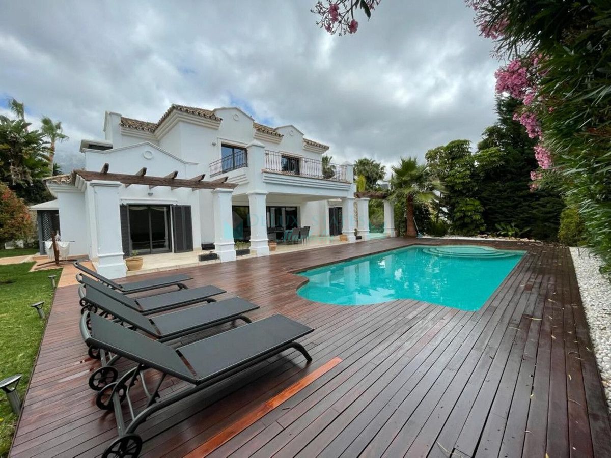 Villa for rent in Marbella Golden Mile