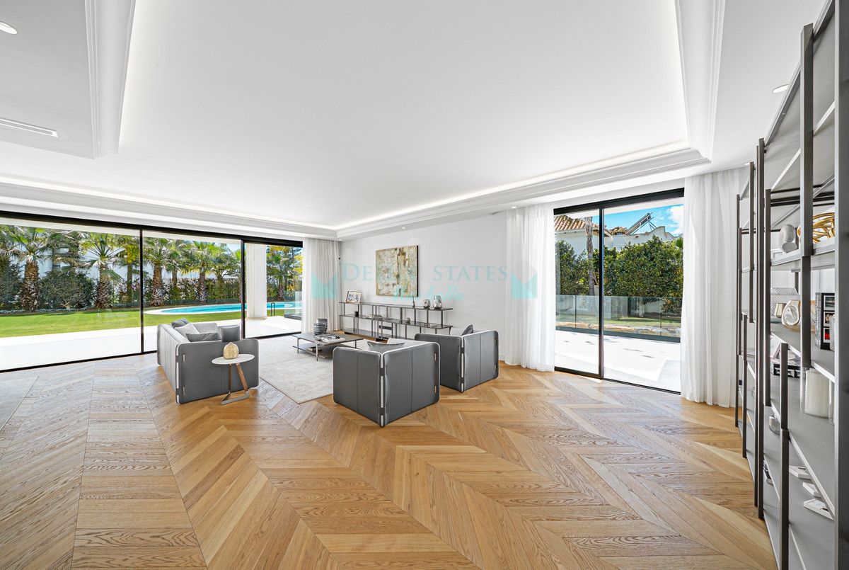 Villa en venta en Marbella Golden Mile