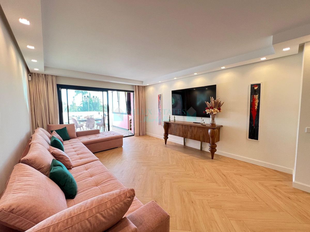 Apartamento en alquiler en Marbella Golden Mile