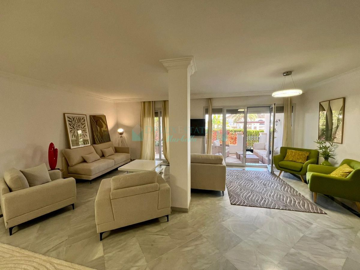 Apartamento Planta Baja en alquiler en Marbella Golden Mile