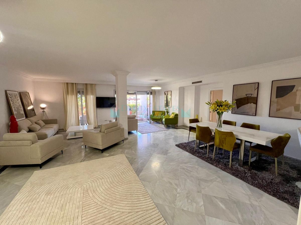 Apartamento Planta Baja en alquiler en Marbella Golden Mile