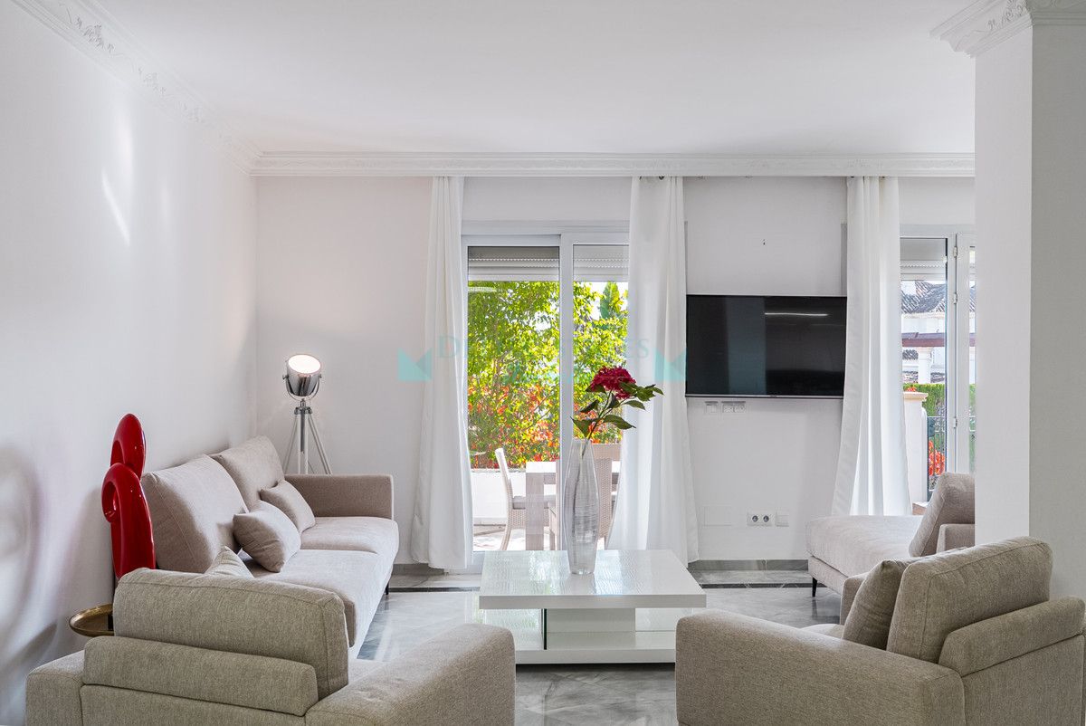 Apartamento Planta Baja en alquiler en Marbella Golden Mile