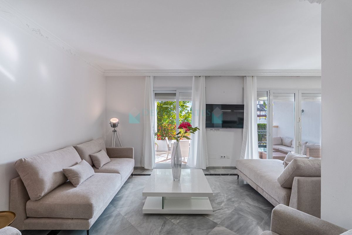 Apartamento Planta Baja en alquiler en Marbella Golden Mile