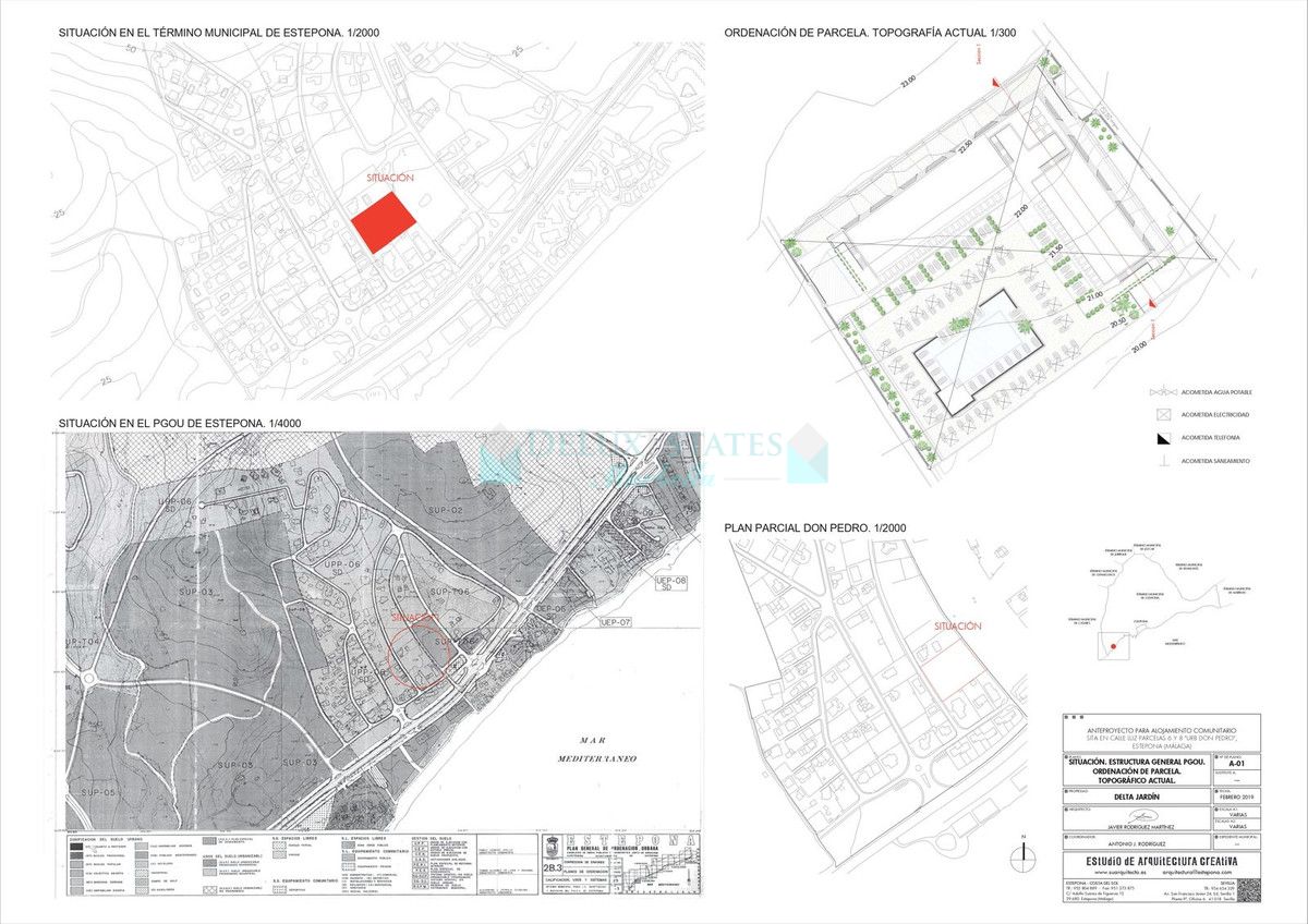 Parcela Industrial en venta en Estepona