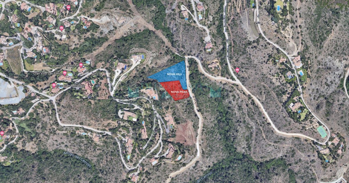 Parcela Residencial en venta en El Madroñal, Benahavis