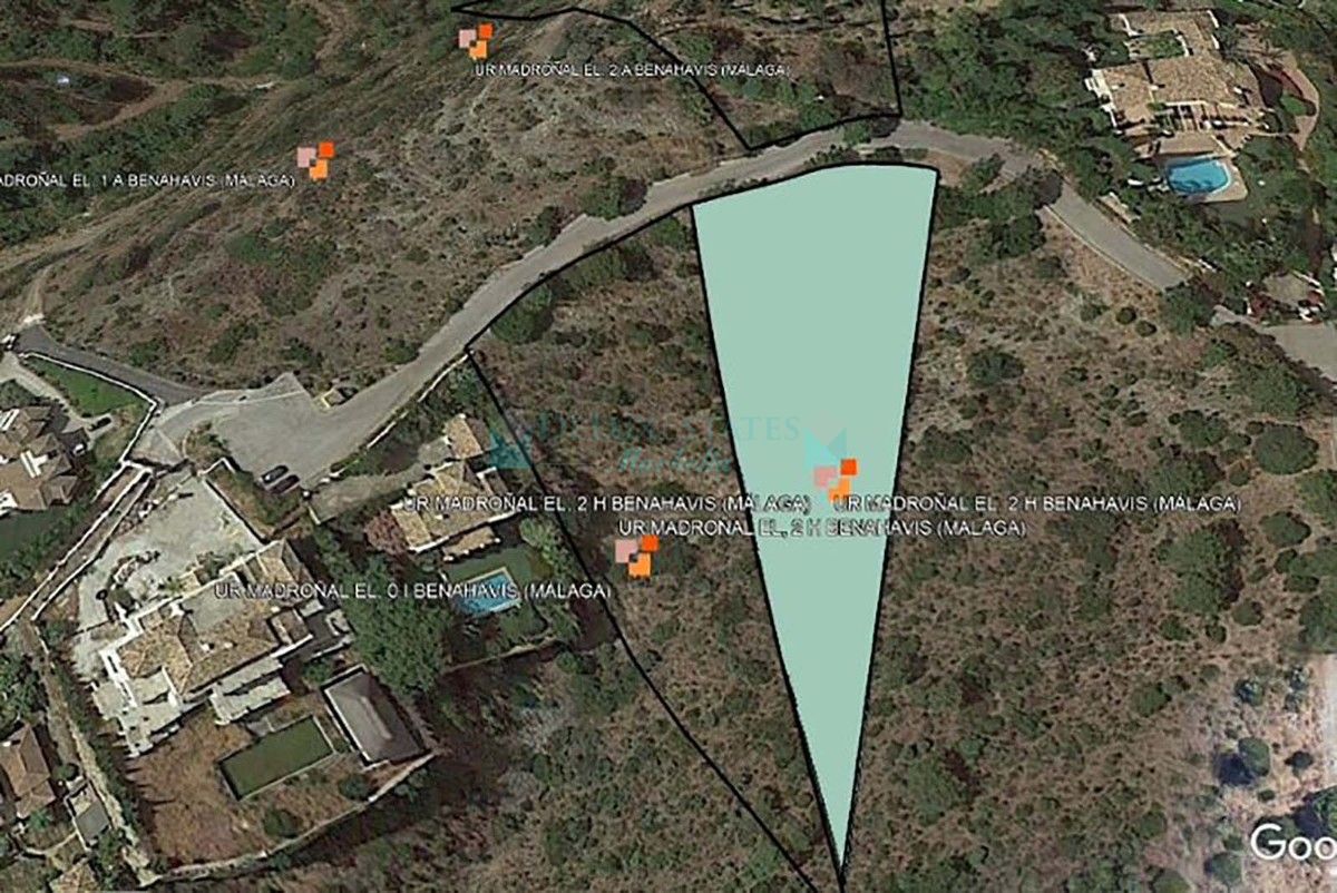 Residential Plot for sale in El Madroñal, Benahavis