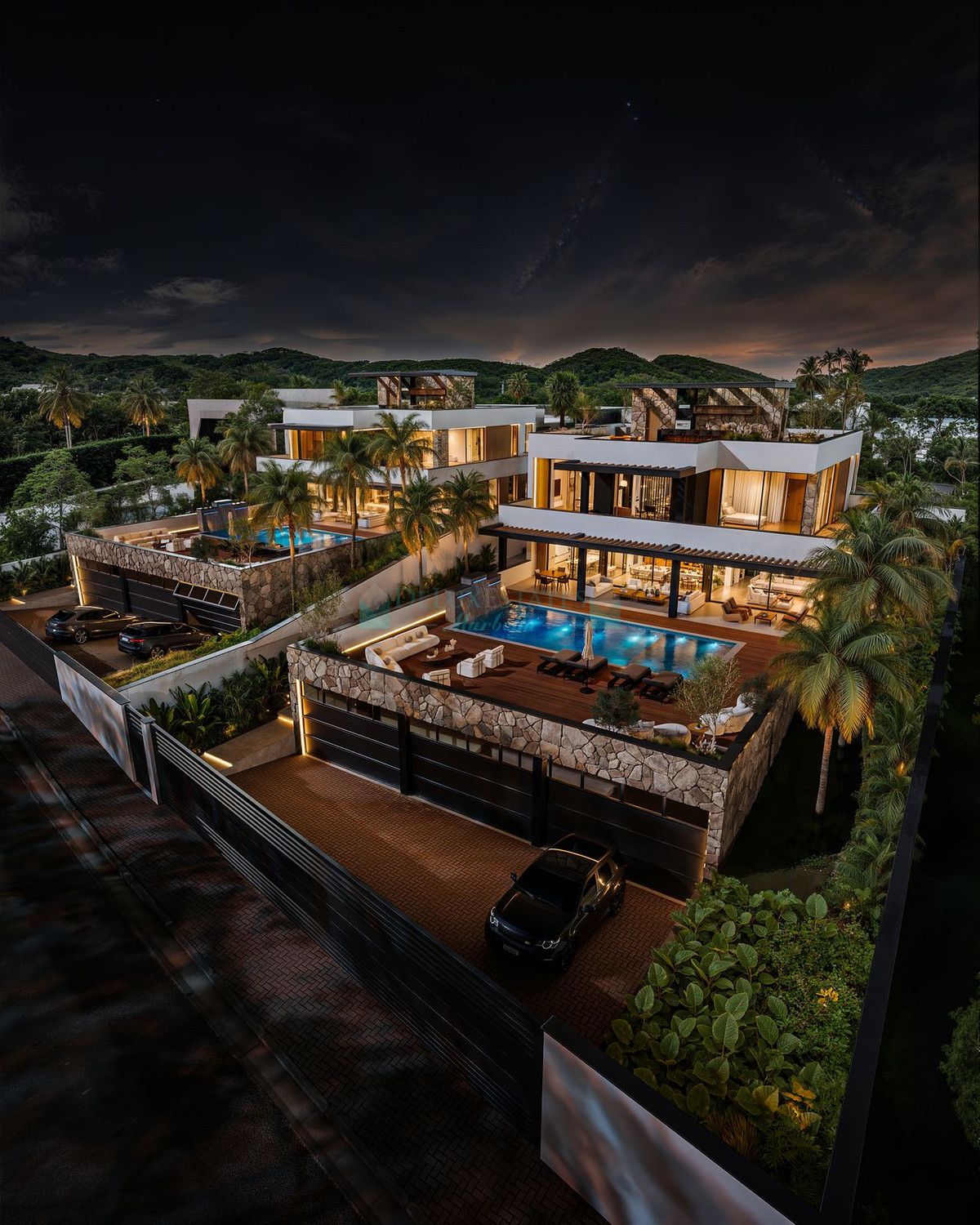 Villa en venta en New Golden Mile, Estepona