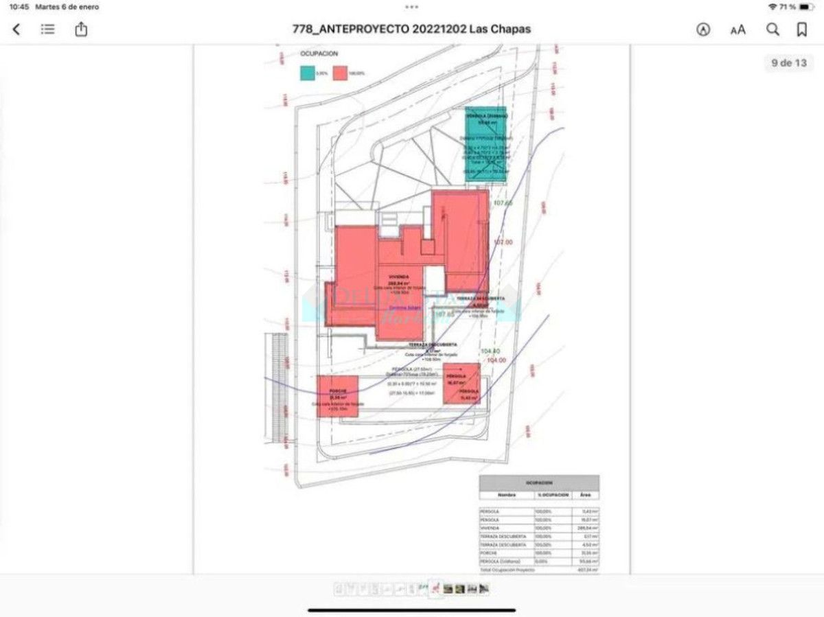 Residential Plot for sale in Las Chapas, Marbella East