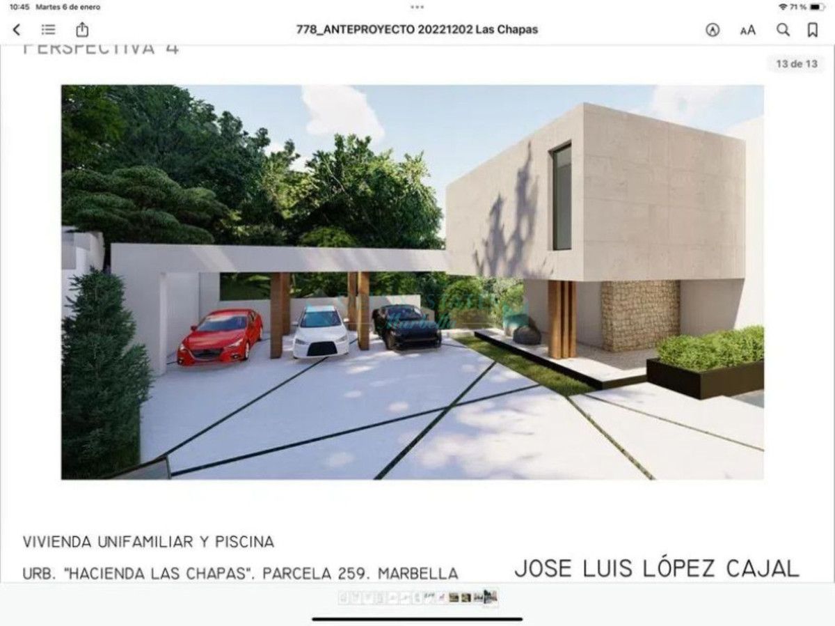 Residential Plot for sale in Las Chapas, Marbella East