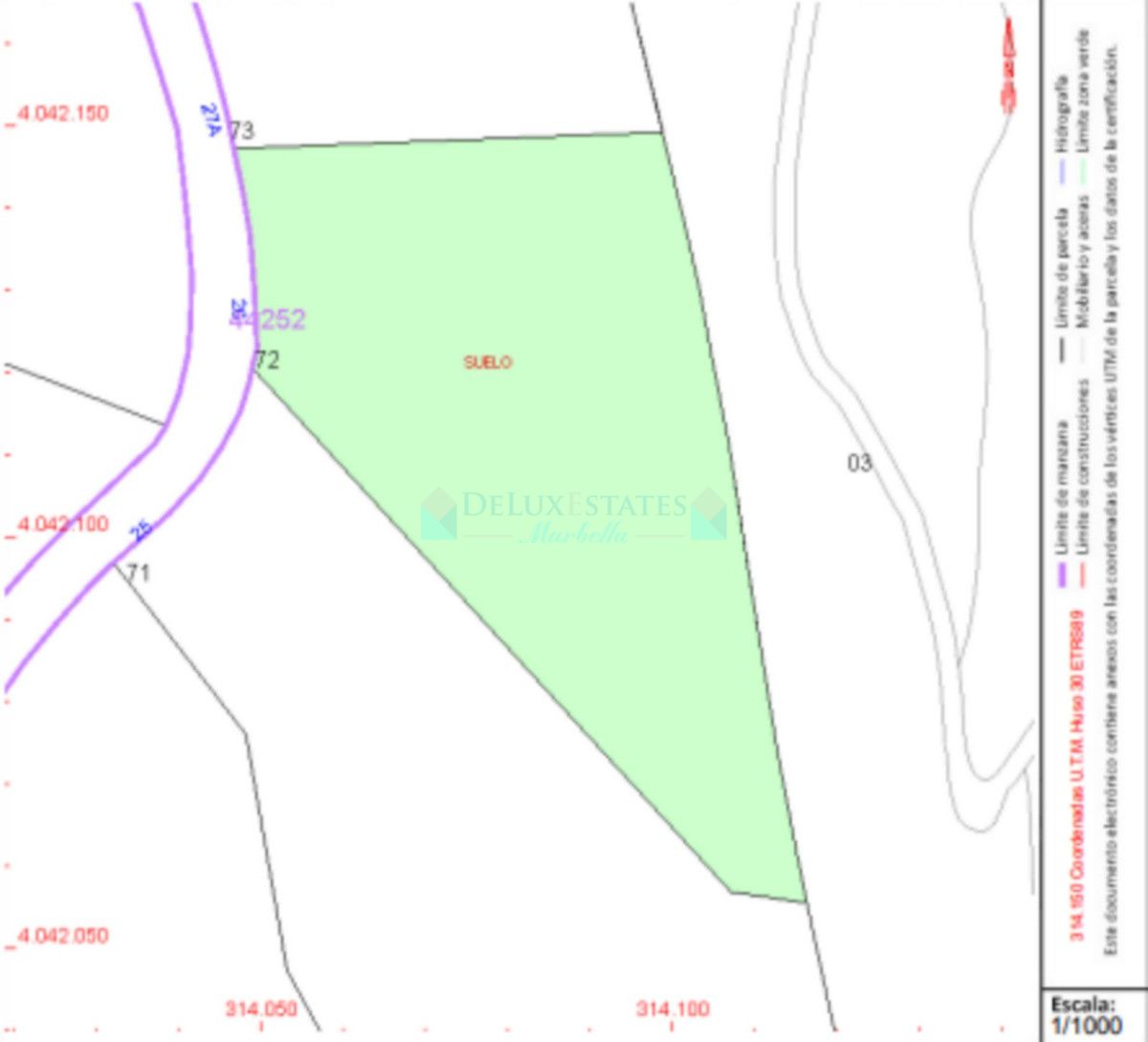 Residential Plot for sale in Benahavis