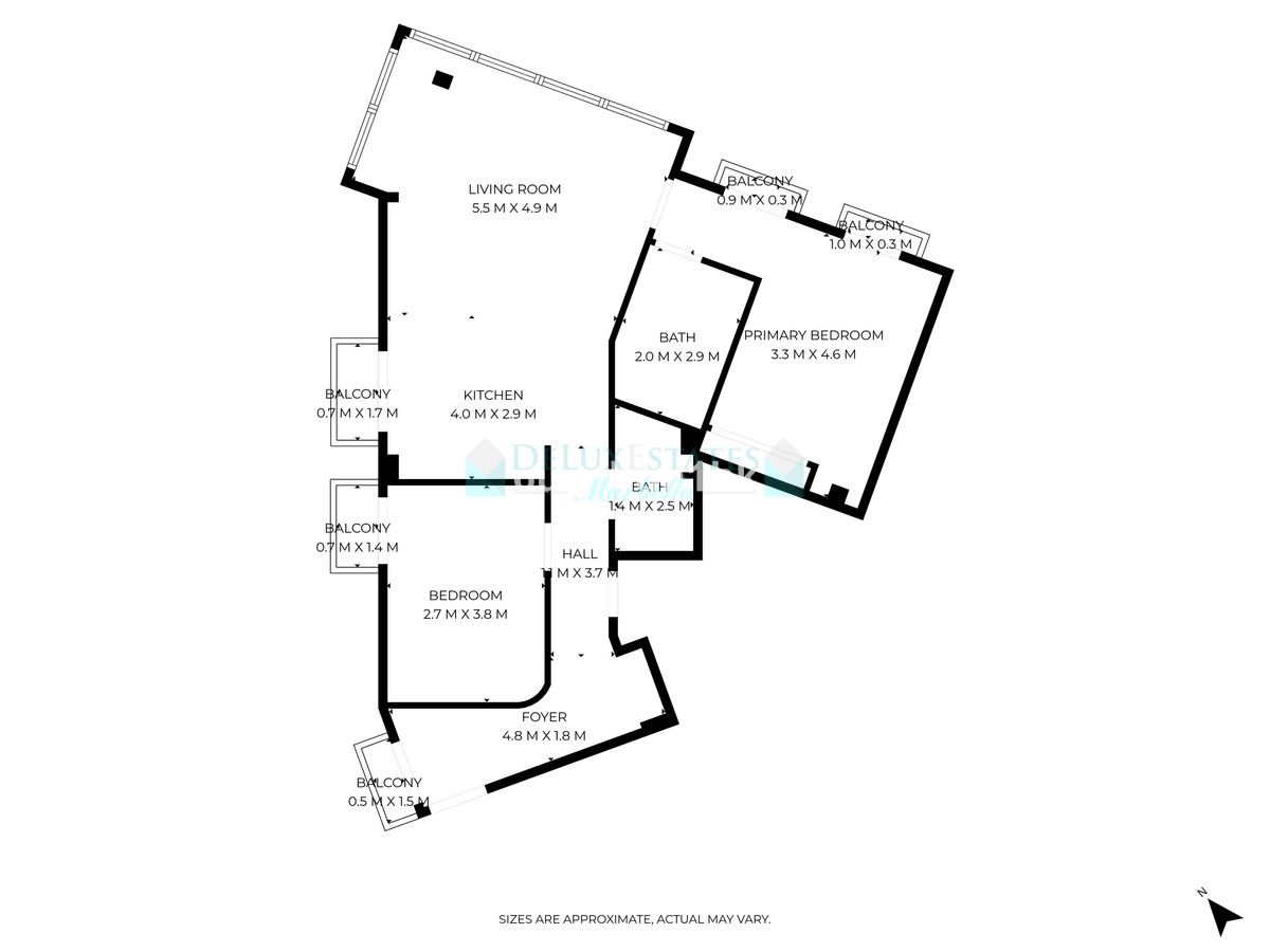 Apartamento en venta en Estepona