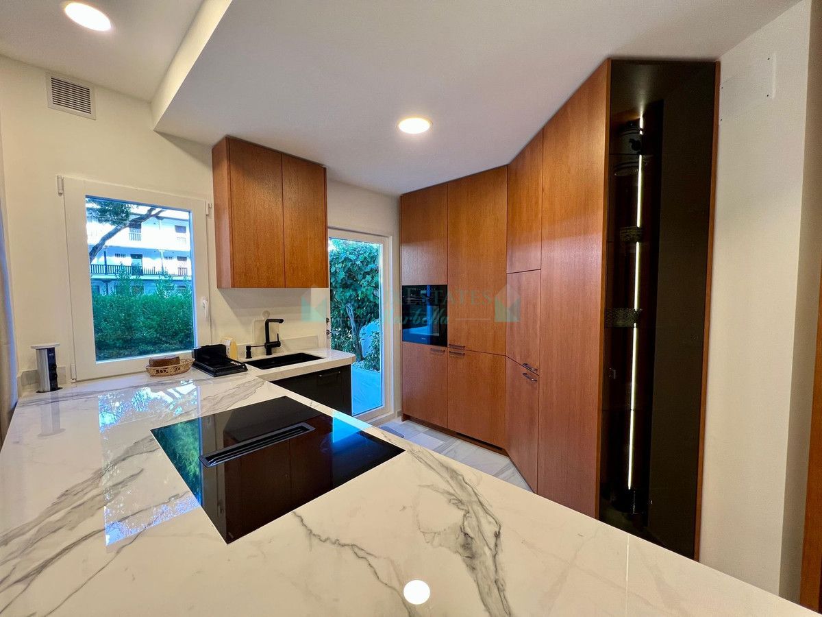 Ground Floor Apartment for rent in Marbella Golden Mile