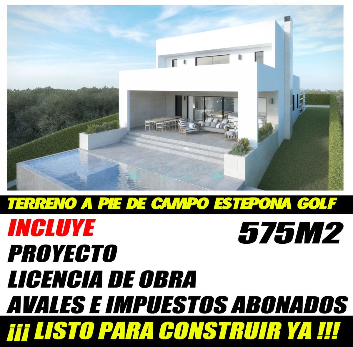 Parcela Residencial en venta en Estepona