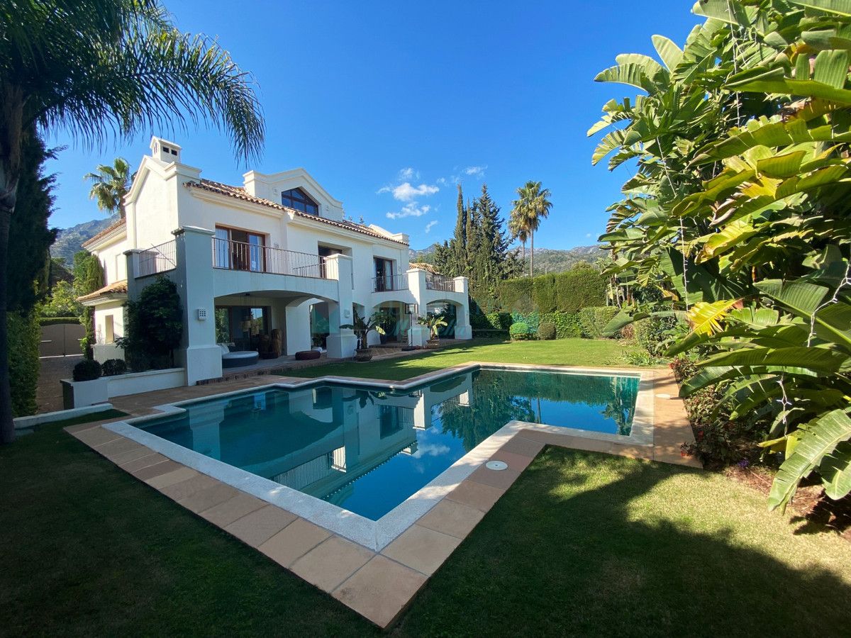 Villa en alquiler en Sierra Blanca, Marbella Golden Mile