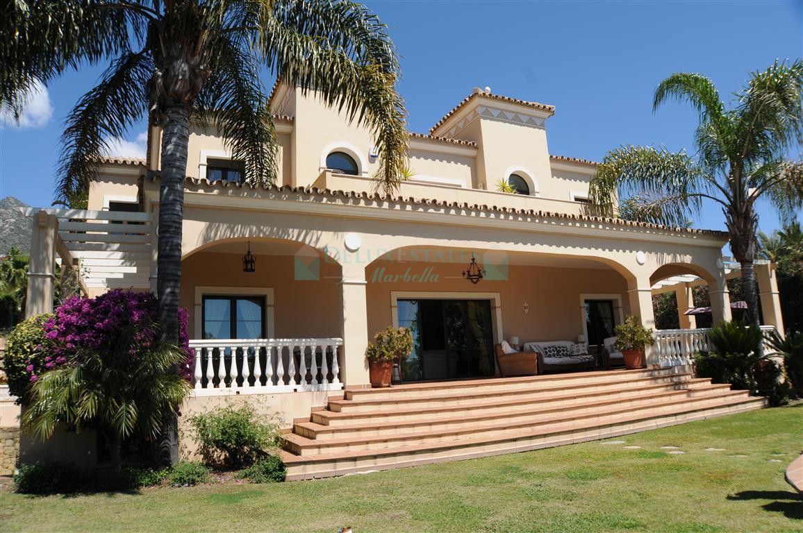 Villa en alquiler en Sierra Blanca, Marbella Golden Mile