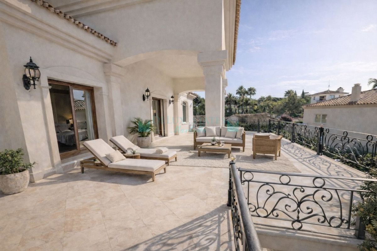 Villa for rent in El Rosario, Marbella East