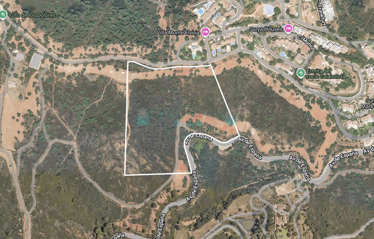 Plot for sale in La Mairena, Marbella East
