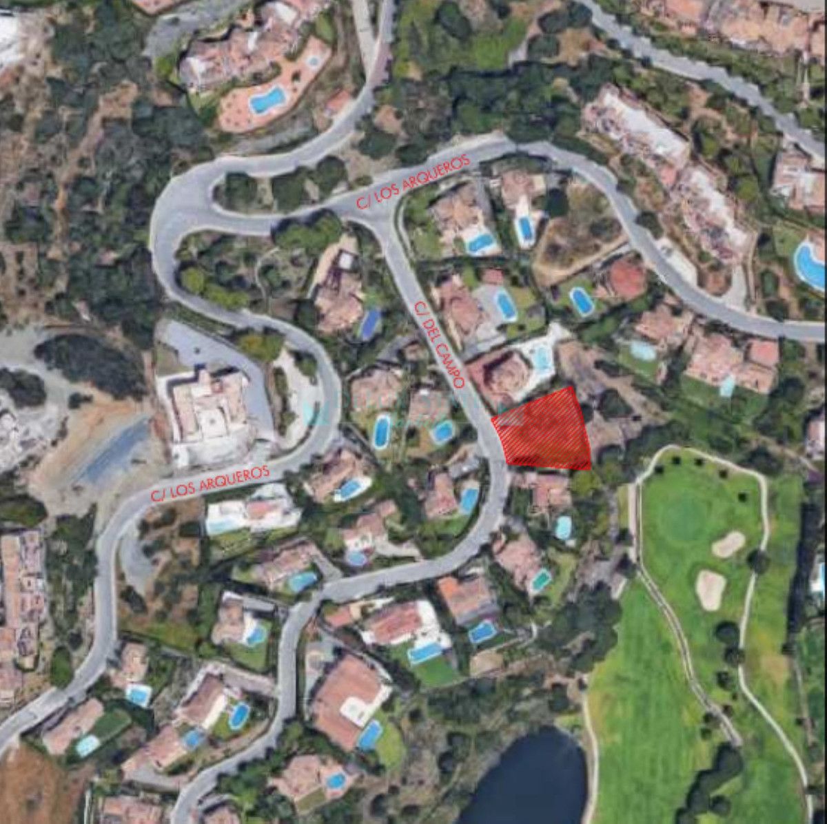 Residential Plot for sale in Los Arqueros, Benahavis