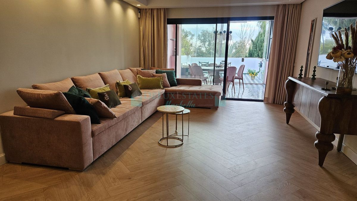 Ground Floor Apartment for rent in Marbella Golden Mile